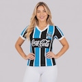 Camisa do Grêmio Retrô 1989 Nº 8 Feminina AZUL