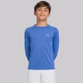 Camiseta Manga Longa Puma UV50+ Infantil AZUL