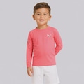 Camiseta Manga Longa Puma UV50+ Infantil ROSA