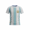 Camisa Argentina Balboa Dry Messi 10 - Infantil AZUL