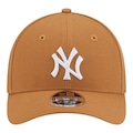 Boné Adulto New Era 940mc New York Yankees Aba Curva MARROM
