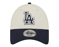 Boné Adulto New Era 940snap Los Angeles Dodgers Aba Curva BEGE