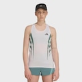 Camiseta Regata adidas Adizero Seasonal - Feminina BRANCO