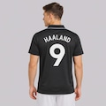 Camisa do Manchester City Dry Fit 9 Haaland Masculina PRETO
