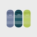 Kit Meias Cano Invisível Olympikus Neon com 3 Pares - 39-44 - Adulto VERDE