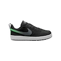 Tênis Nike Court Borough Low Fade Infantil PRETO/BRANCO
