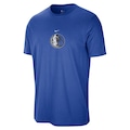 Camiseta Dallas Mavericks Nike Masculina AZUL CLA/BRANCO