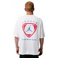 Camiseta Jordan Brooklyn Fleece Oversized Graphic Masculina BRANCO