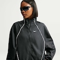 Jaqueta Nike Athletics Water-Repellent Feminina PRETO/BRANCO