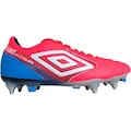 Chuteira de Campo Adulta Umbro Adamant Master Class Pro SG ROSA