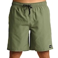 Bermuda Rip Curl Abi Washed Volley Brazil  Dark Olive Masculina VERDE ESCURO