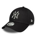 Boné Feminino New Era New York Yankees MLB Animal Infill PRETO