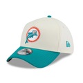 Boné New Era 39THIRTY A-Frame Miami Dolphins BRANCO