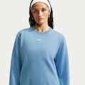 Blusão Nike Fleece Feminino AZUL CLA/BRANCO