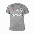 Camisa de Goleiro do São Paulo FC New Balance 2026 Masculina CINZA