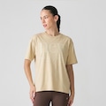 Camiseta New Balance Reimagined Oversized Feminina BEGE
