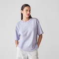 Camiseta New Balance Oversized Small Logo Feminina LILAS