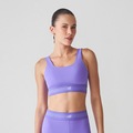 Top Fitness New Balance AC Train Bra Feminino ROXO