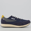 Tênis Masculino Fila Euro Jogger Vintage AZUL ESCURO