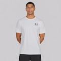 Camiseta Under Armour Sportstyle LC SS Masculina BRANCO
