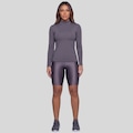 Conjunto Fitness Vekyo Blusa Térmica Proteção UV e Bermuda New Zig - Feminino CINZA