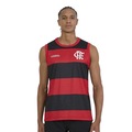 Camiseta Regata Braziline Flamengo Presença ADT Masculina VERMELHO