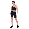 Short Speedo Speed Running Suplex Com Bolso Feminino PRETO