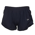Short Corrida Placar Damasco Feminino PRETO