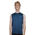 Camiseta Regata Speedo Machão Track Poliamida Masculina AZUL ESCURO