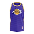 Camiseta Regata NBA Terms Lakers Infantil ROXO
