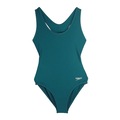 Maiô Speedo Performance Costas Aberta Feminino AZUL ESC/VERDE