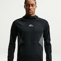 Camiseta Manga Longa Nike Dri-FIT Pro Midlayer Masculina PRETO/CINZA