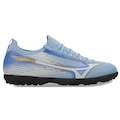 Chuteira Society Adulto Mizuno Azbran Alpha Club AS AZUL/BRANCO