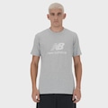 Camiseta New Balance Essentials Masculina CINZA