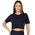 Cropped Run More Barriga Zero Feminino PRETO