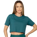 Cropped Run More Barriga Zero Feminino VERDE