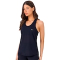 Camiseta Regata Alto Giro Costa Nadador Feminina PRETO