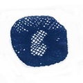 Redinha de Coque para Ballet Só Dança Nylon AZUL