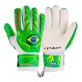 Luva de Goleiro Poker Campo Championship II Semi Pro Unissex VERDE/BRANCO