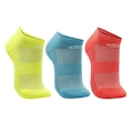 Kit Meia Olympikus Neon Invisível Poliamida Unissex SORTIDA