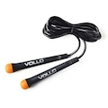 Corda de Pular Vollo PVC Unissex PRETO