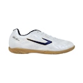 Chuteira Futsal Adulta Topper Boleiro VI BRANCO/AZUL ESC