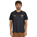 Camisa Vasco Mosaico Braziline Masculina PRETO