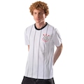 Camisa do Corinthians Braziline Povo Dry Masculina BRANCO