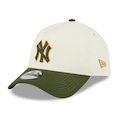 Boné New Era 9FORTY New York Yankees Metallic Script BRANCO