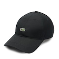 Boné Lacoste Gabardine Noir PRETO