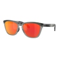 Óculos Oakley Frogskins Range Matte Grey Smoke Prizm Ruby CINZA