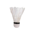 Peteca Badminton Starflex Com Penas BRANCO