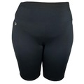 Bermuda Placar Suplex Plus Size Feminina PRETO
