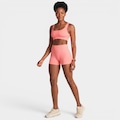 Short Legging Lupo Canelado Seamless - Feminina CORAL